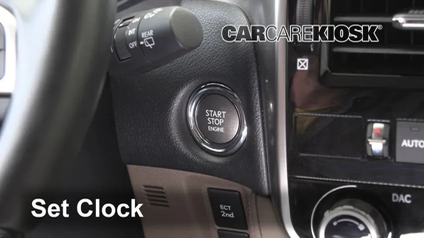 2023 Lexus GX460 4.6L V8 Reloj